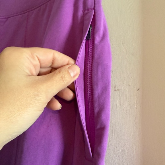 Athleta Brooklyn Heights Vienna Slim Pant Jazzy Purple Size 6 - Picture 7 of 11